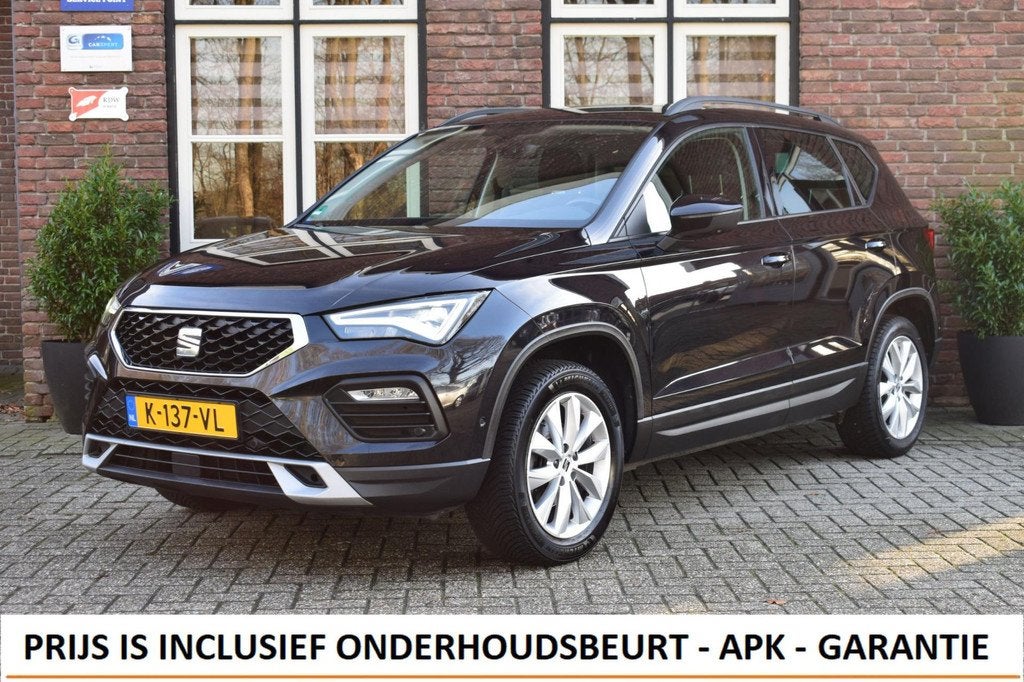 Seat Ateca 1.5 TSI Style Business Intense Trekhaak | Camera, Voorwielaandrijving, 1300 kg, 4 cilinders, Ateca