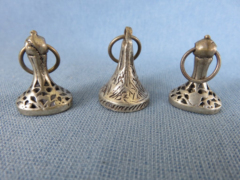 Arabische zegel stempels met graveringen in carneeol steen, Ophalen of Verzenden