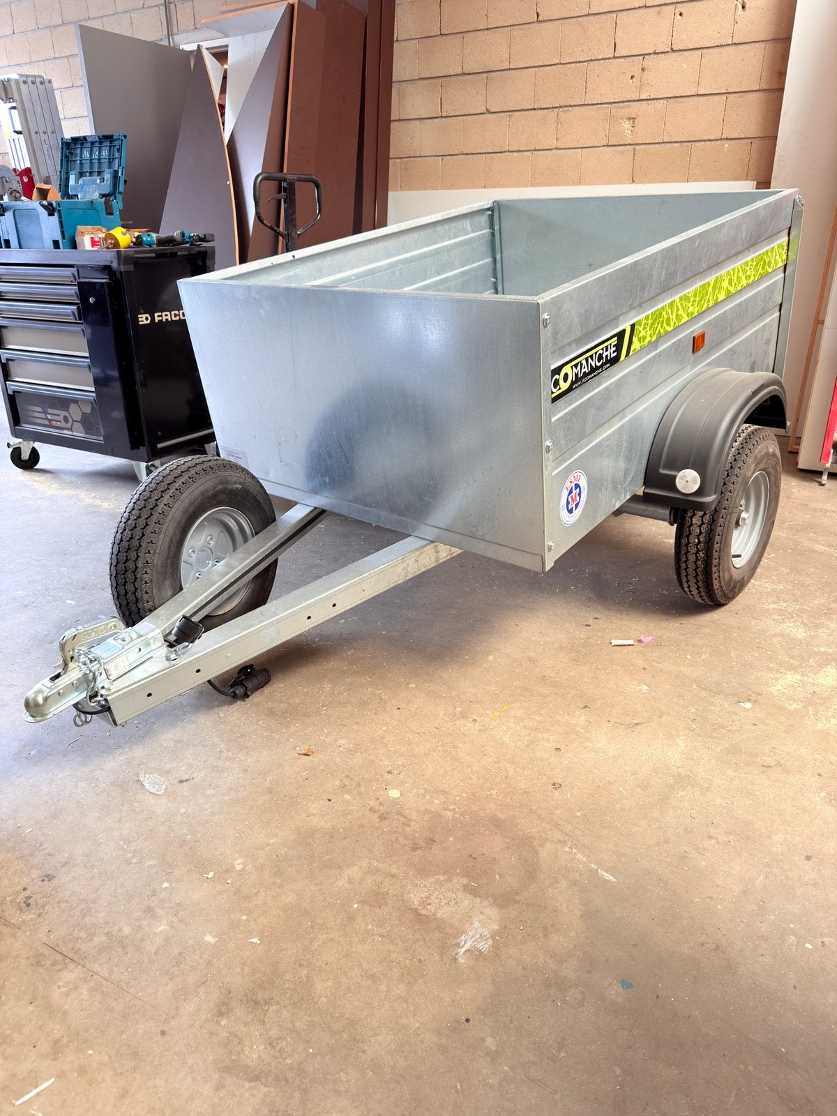 Aanhanger, Ophalen, Zo goed als nieuw, Overige typen, 80 kg of meer