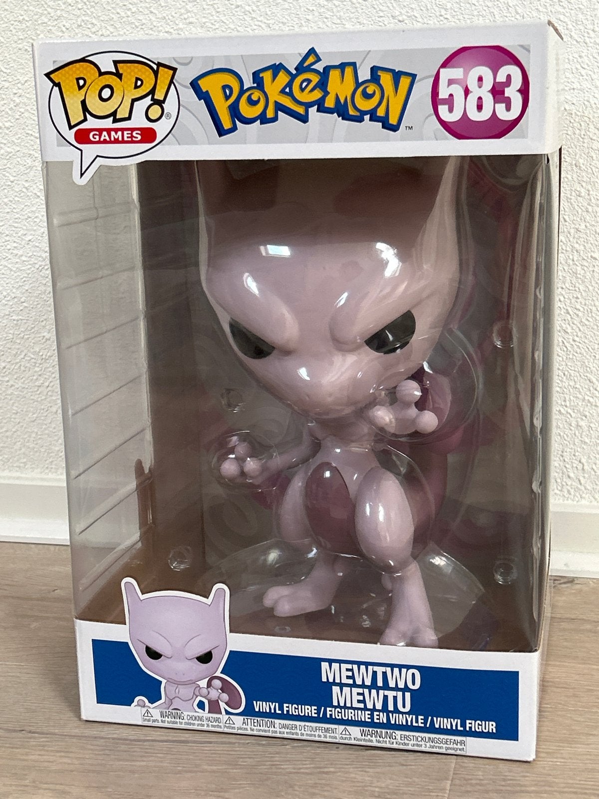 Funko Pop! Pokémon Mewtwo #583, Ophalen of Verzenden, Nieuw