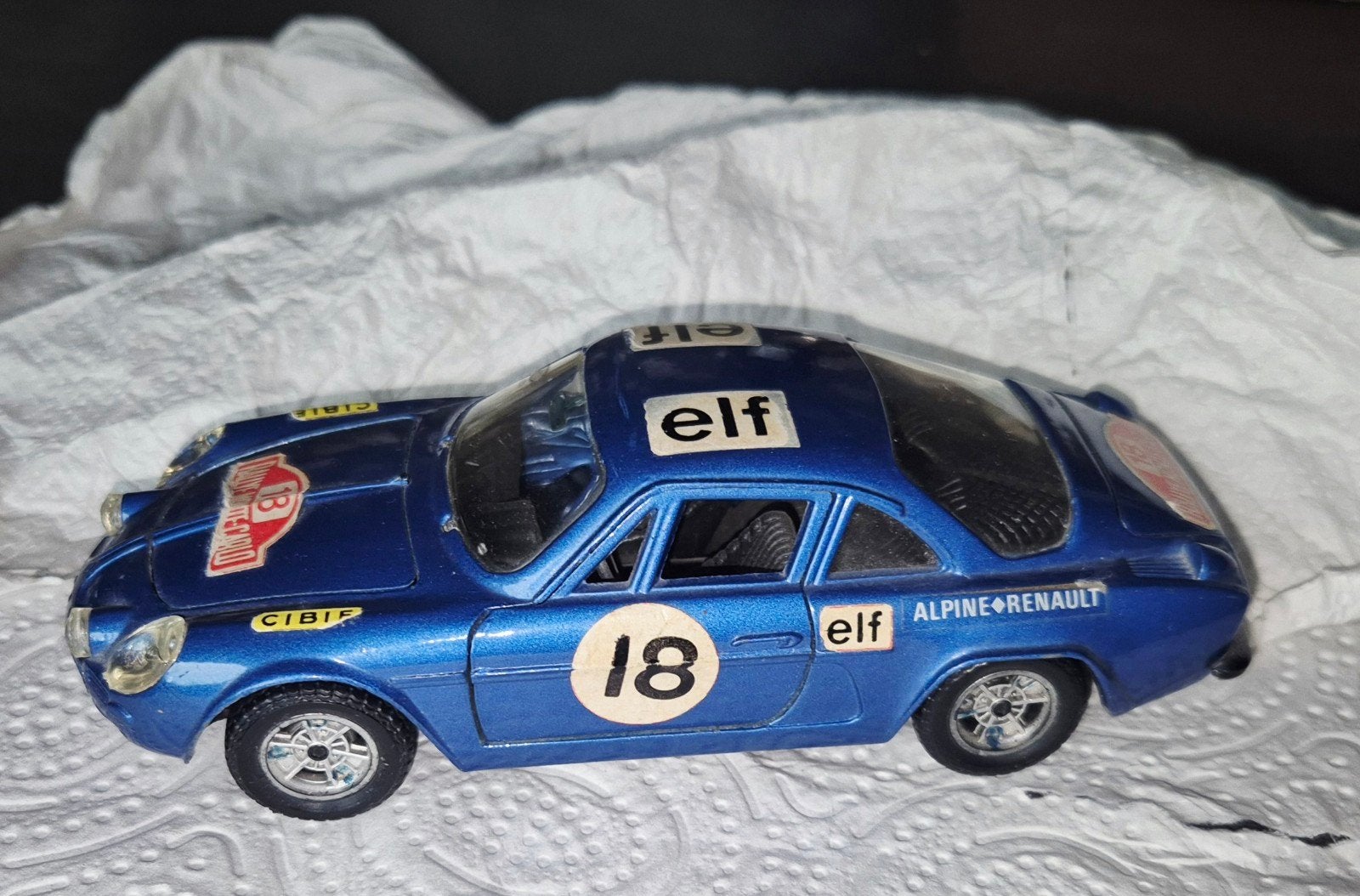 Alpine Renault A110 Rallye Monte Carlo modelauto, Hobby en Vrije tijd, Ophalen, Zo goed als nieuw, Auto, Overige merken