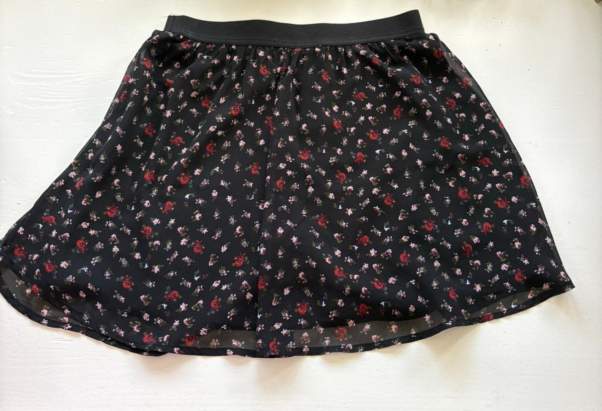Gebloemde Rok, Kleding | Dames, Ophalen of Verzenden, Zo goed als nieuw, Maat 38/40 (M), Boven de knie