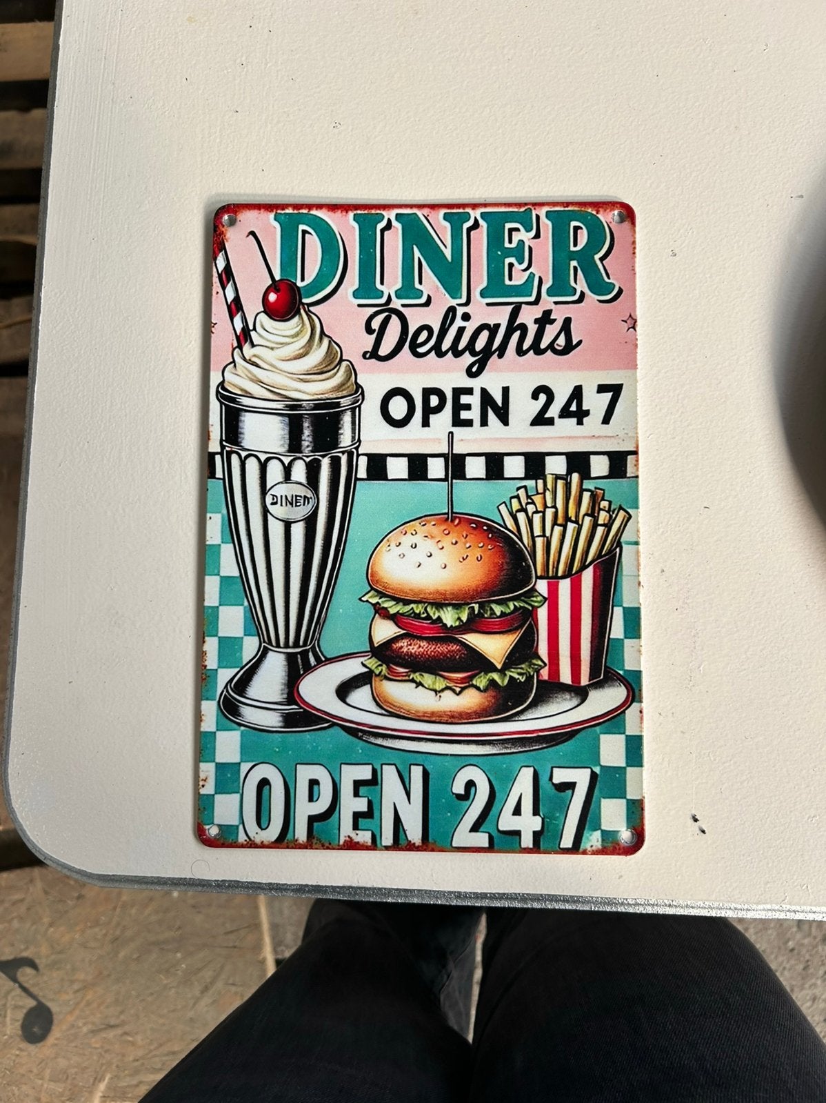 Diner bordje, Ophalen of Verzenden, Zo goed als nieuw