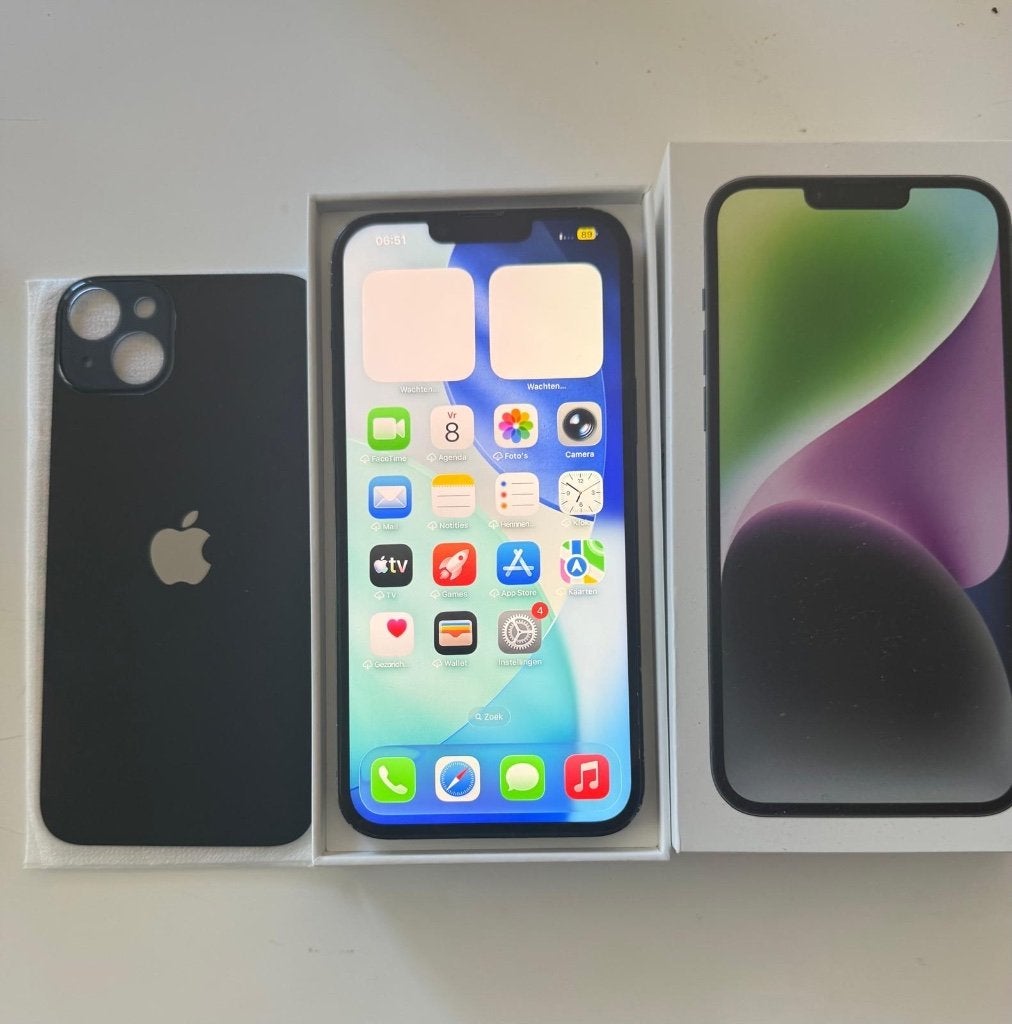 ZGAN iPhone 14 Plus 128gbb.capaciteit 84% te koop te ruilen, Telecommunicatie, Mobiele telefoons | Apple iPhone, IPhone 14 Plus