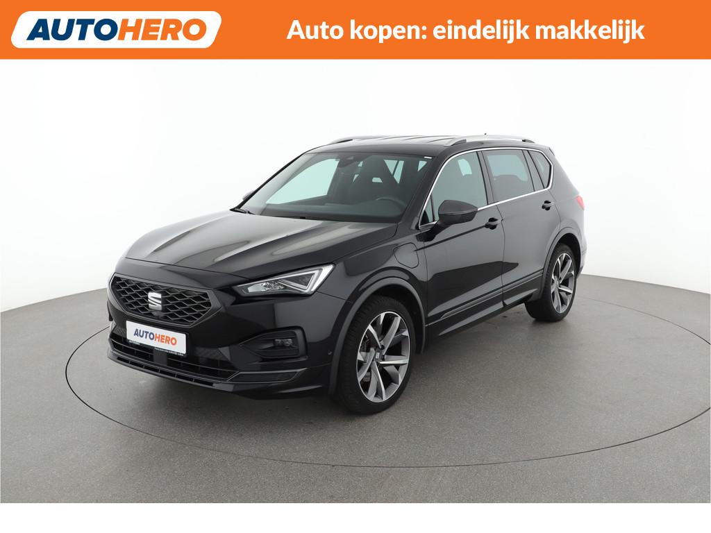 SEAT Tarraco 1.4 TSI e-Hybrid PHEV FR l PY02835 l (bj 2021), Auto's, Seat, 4 cilinders, Met garantie (alle), Leder en Stof, Zwart