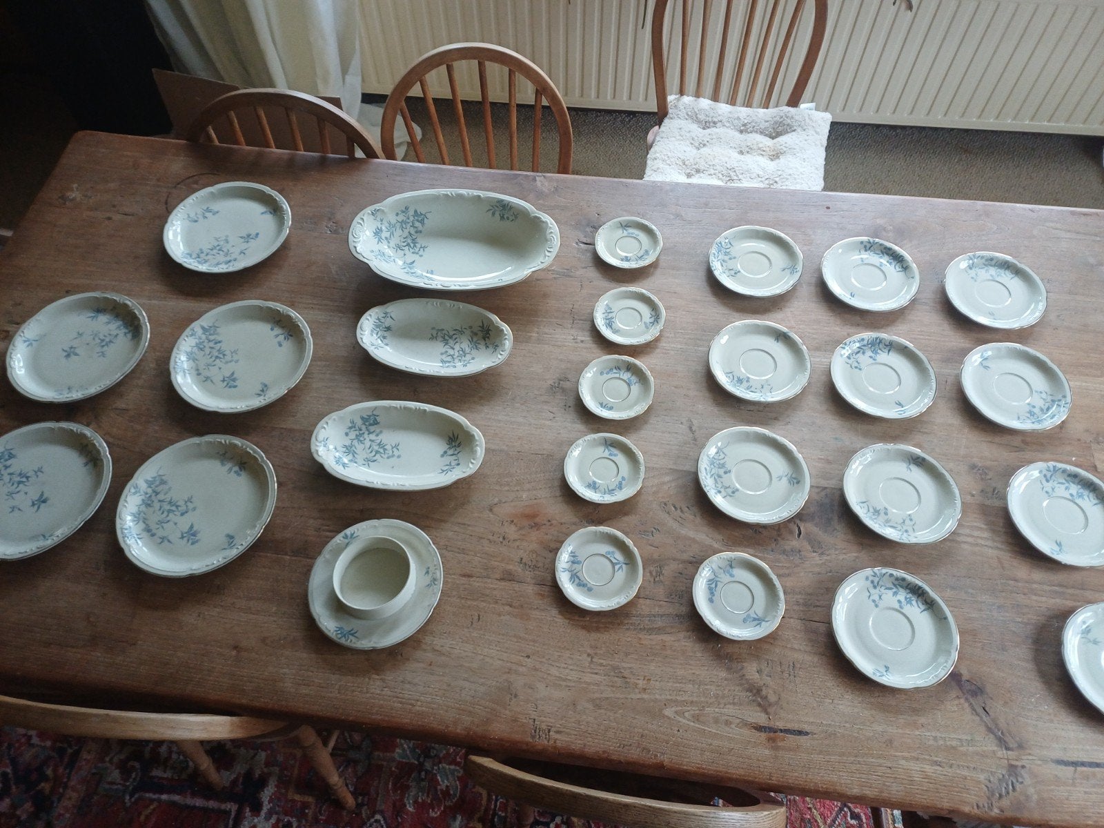 Servies, Ophalen