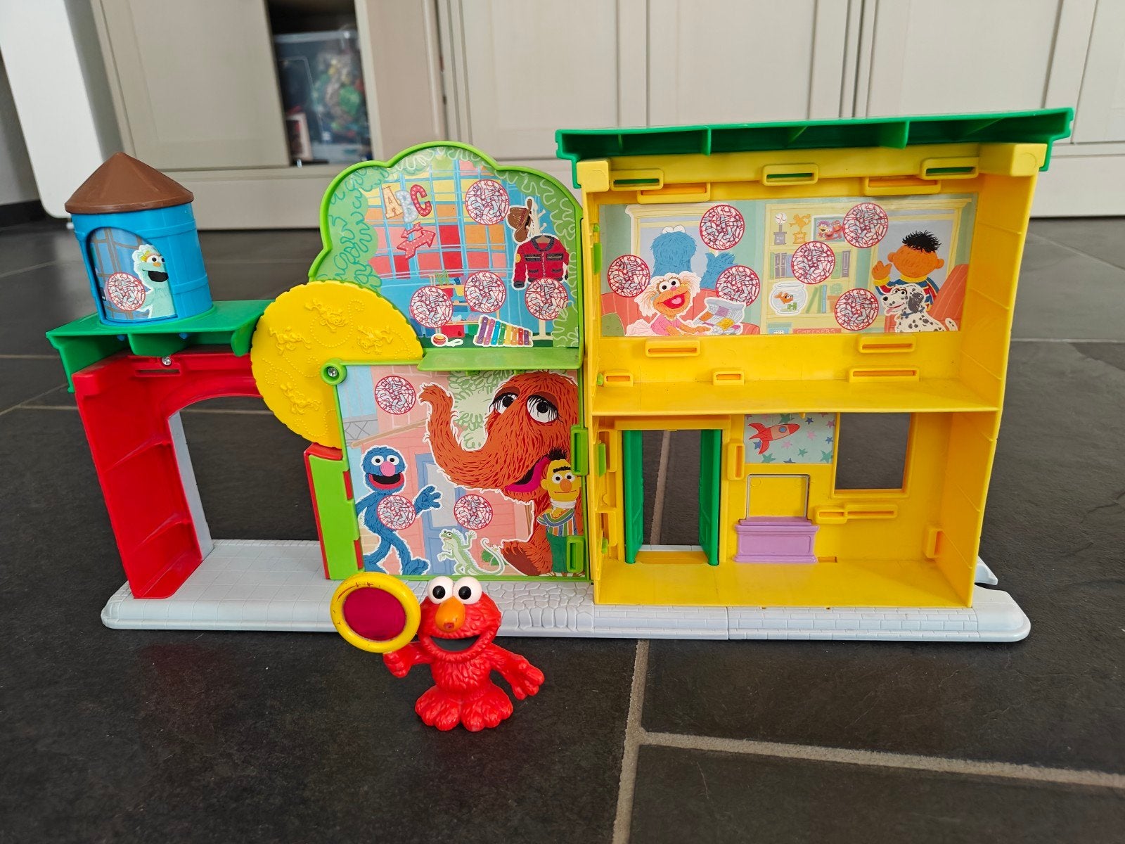 Sesamstraat speelhuis met Elmo figuur, Ophalen of Verzenden