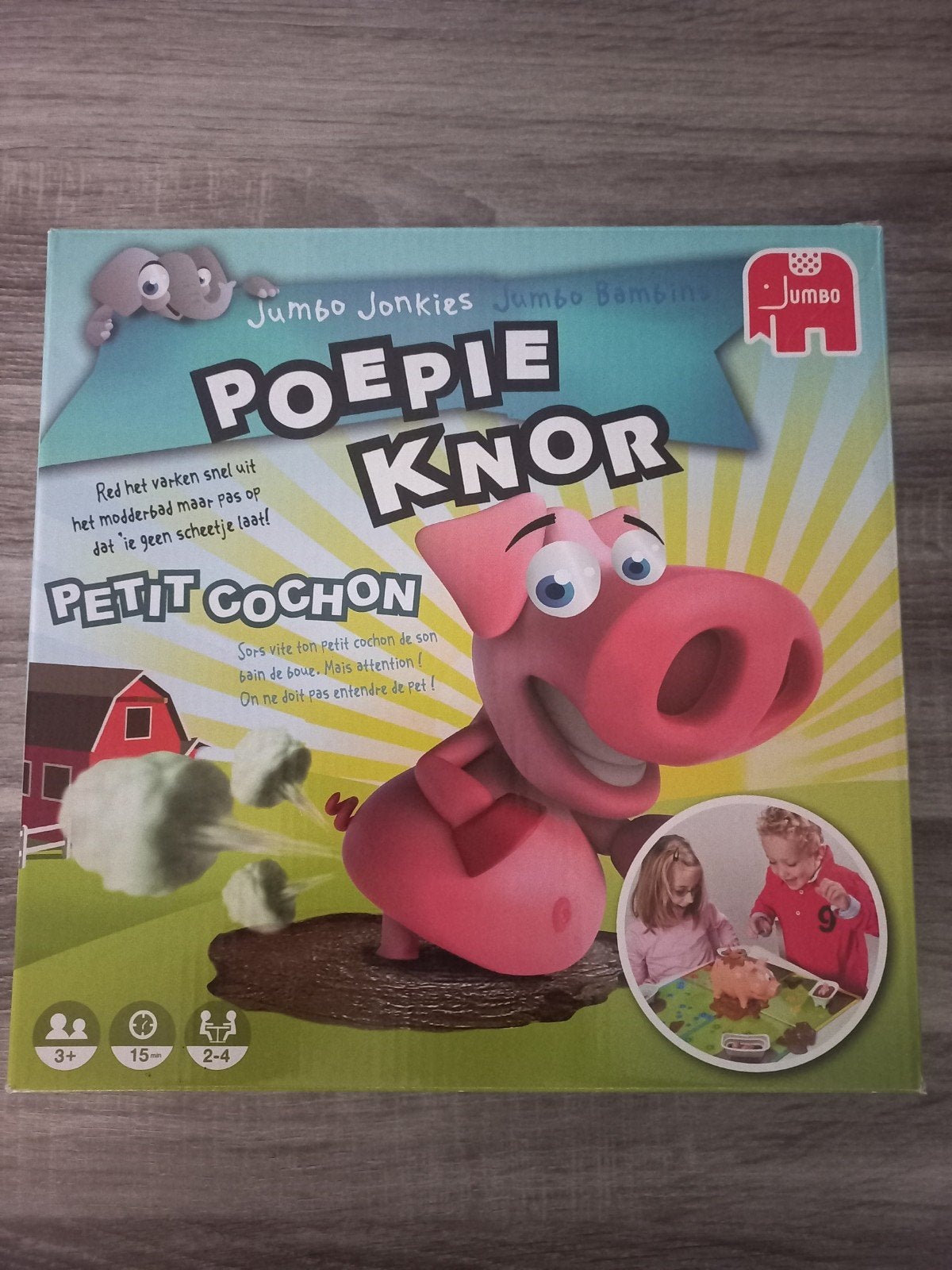 Poepie knor kinderspel, Een of twee spelers, Ophalen of Verzenden, Zo goed als nieuw, Jumbo spellen