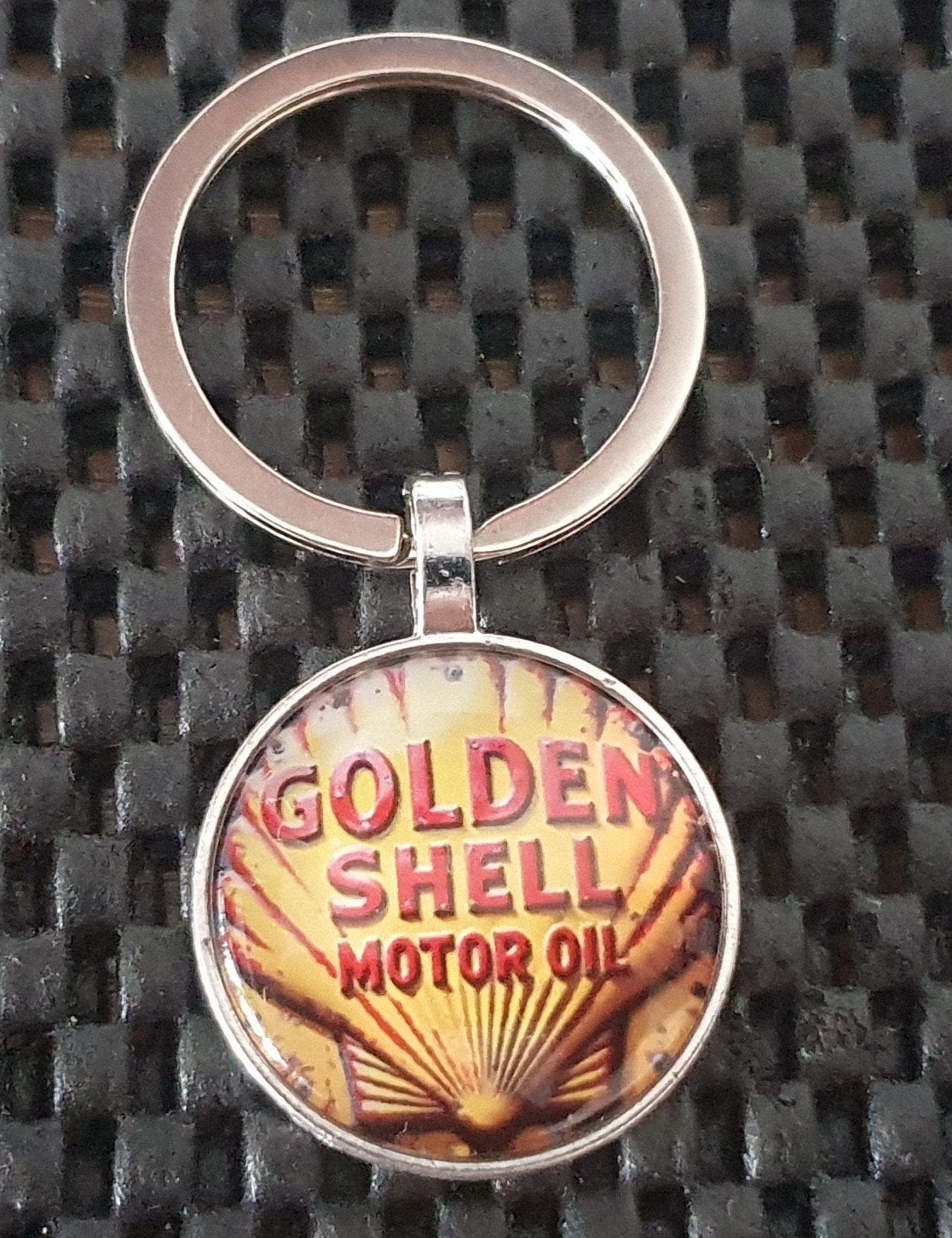 Shell Golden Motor Oil Sleutelhanger, Ophalen of Verzenden, Nieuw