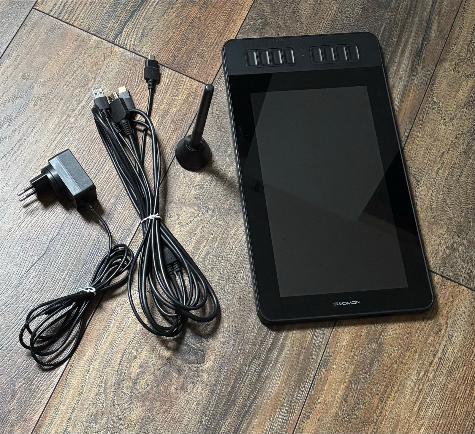 Gaomon PD1161 Grafisch Tekentablet met Scherm, Ophalen, Multi-touch, Gebruikt, Bedraad