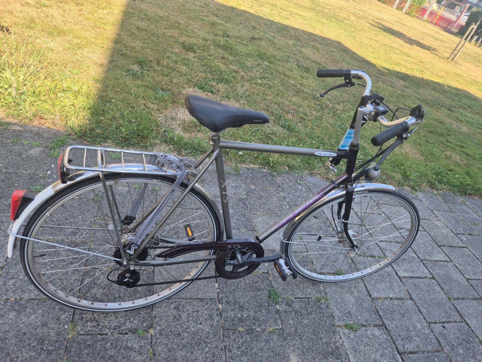 heren fiets 28 inch, Overige merken, Minder dan 10 versnellingen, Gebruikt, Ophalen of Verzenden