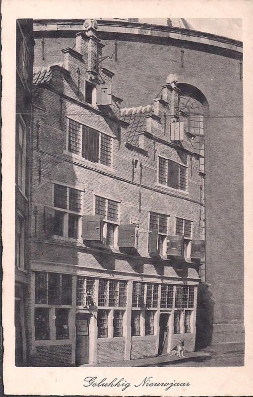 Kattegat - Amsterdam - oude kaart [15456], Verzamelen, Verzenden, 1940 tot 1960, Ongelopen, Noord-Holland