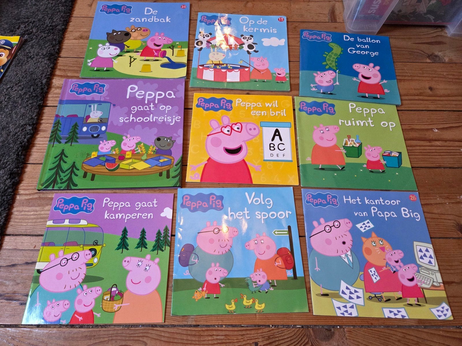9 Peppa Pig boeken, Ophalen of Verzenden