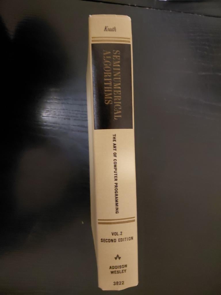 The Art of Computer Programming 2:Seminumerical Algorithms, Ophalen of Verzenden