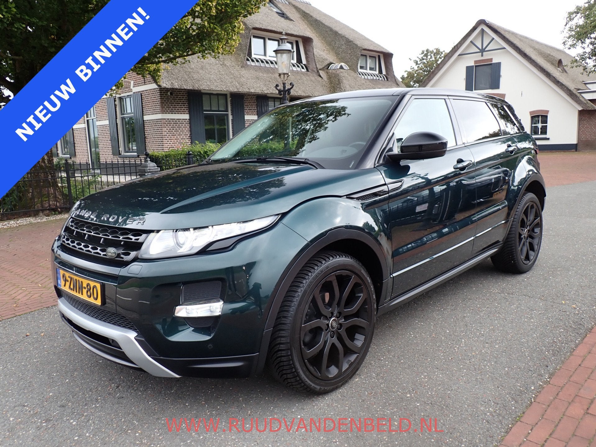 Land Rover Range Rover Evoque 2.2 TD4 4WD DYNAMIC / CAMERA /, Auto's, Automaat, Zwart, 4 cilinders, 150 pk