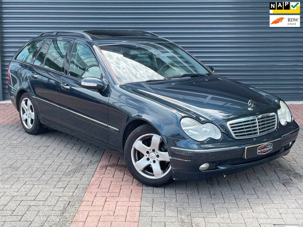 Mercedes-Benz C-klasse Combi 200 CDI Elegance Cruise | Pdc |, Auto's, Mercedes-Benz, Gebruikt, Zwart, 4 cilinders, Origineel Nederlands