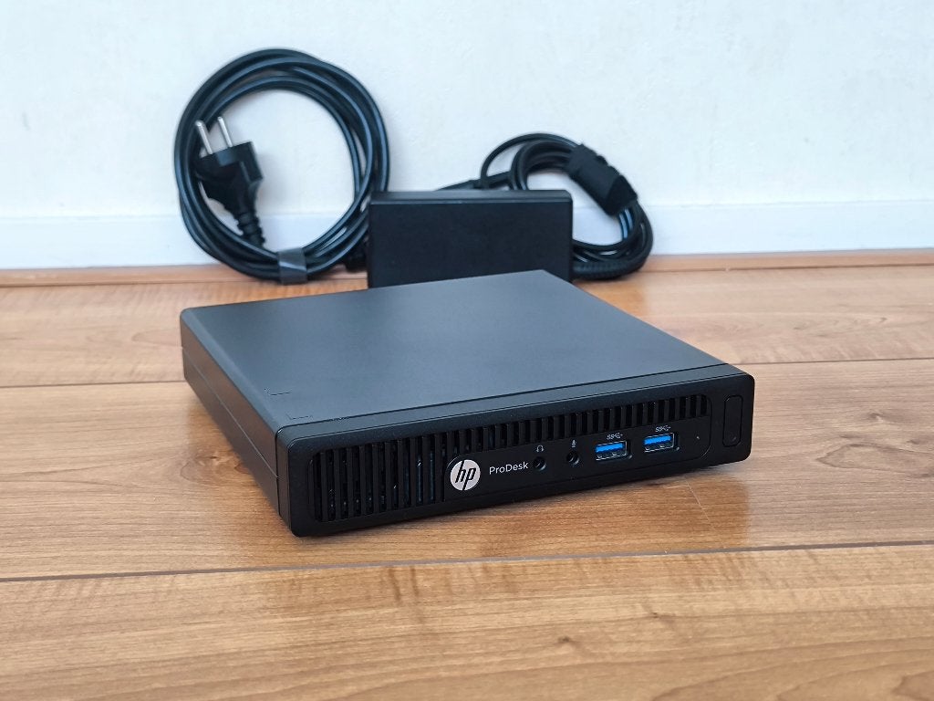 HP ProDesk 400 G2 Mini, i5, 8GB, 500GB SSD, HP Prodesk, Gebruikt, 8 GB, SSD