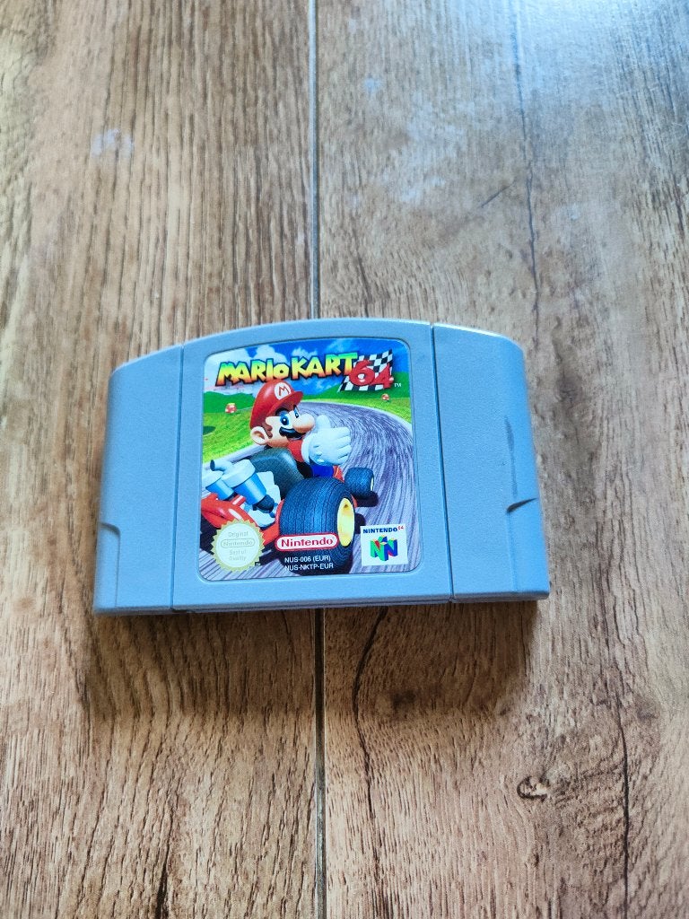Nintendo 64 Spel - Mario Kart 64, Spelcomputers en Games, Games | Nintendo 64, 1 speler, Racen en Vliegen, Ophalen of Verzenden