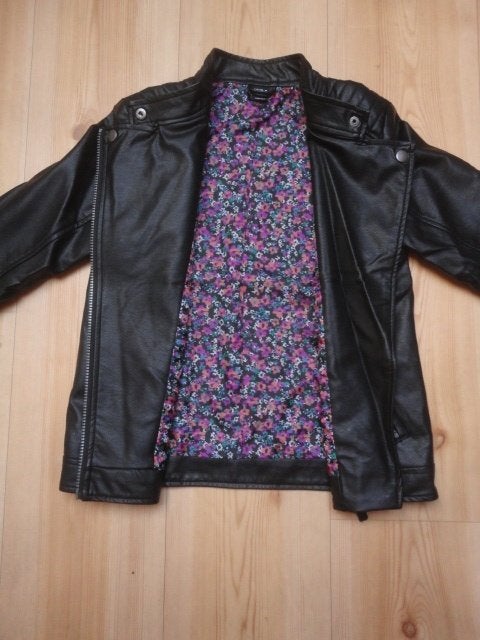 Te koop: Imitatie leren jasje van Kids maat 158/164, Kinderen en Baby's, Kinderkleding | Maat 158, Meisje, Kids, Ophalen of Verzenden