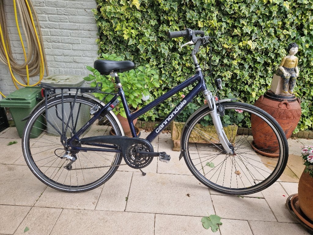 Canondale kleine maat, Fietsen en Brommers, Fietsen | Dames | Damesfietsen, Gebruikt, Velgrem, Versnellingen, 50 tot 53 cm