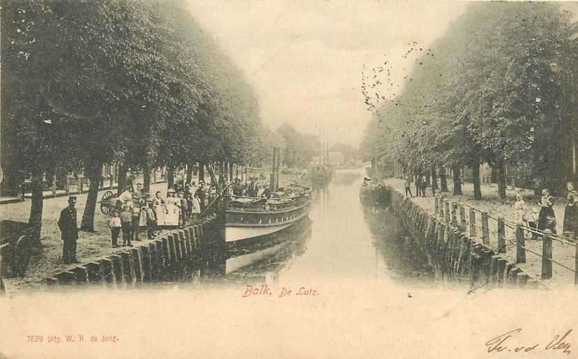 380-763-015 Balk  De Lutz, Verzenden, Voor 1920, Friesland