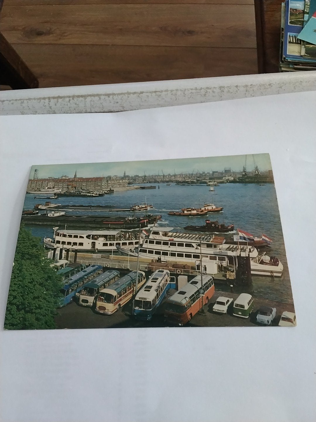Oude ansichtkaart Rotterdam Holland - Spido Harbourtrips, Verzamelen, Ansichtkaarten | Nederland, Ophalen of Verzenden, Zuid-Holland