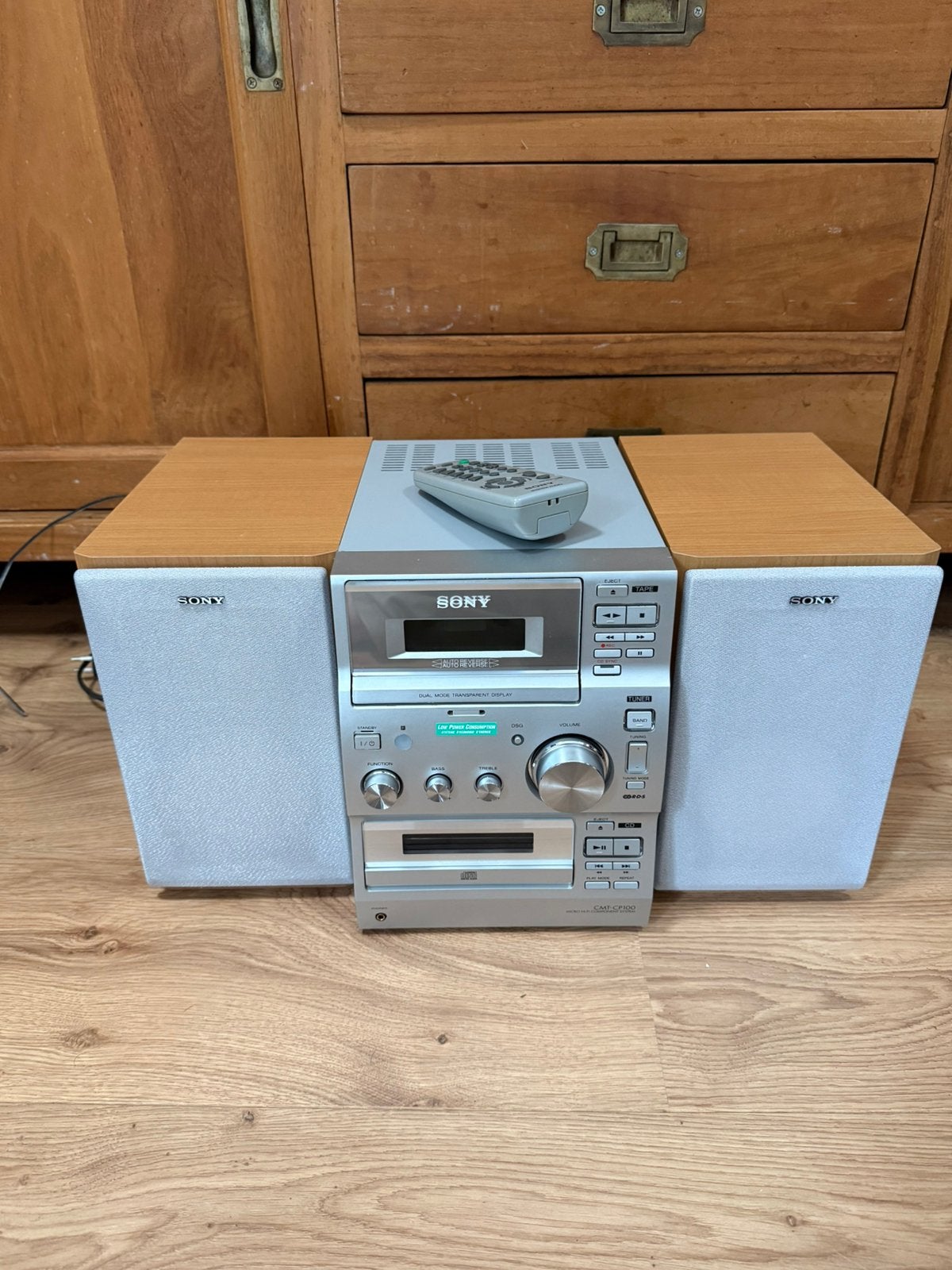 Sony CMT-CP100 Microset - CD-lade defect, verder goed, Ophalen, Gebruikt, Cd-speler, Microset