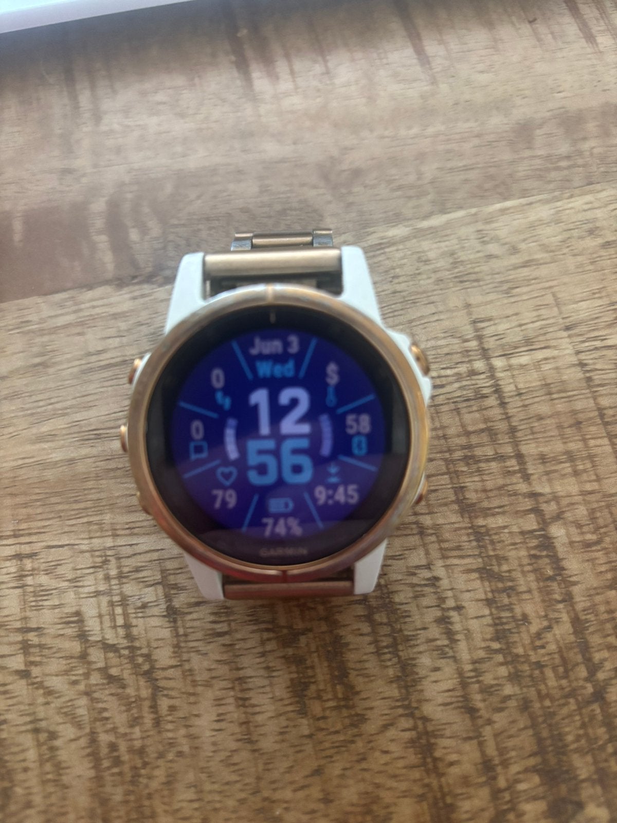 Fenix 5S plus saffier, Ophalen of Verzenden, Gebruikt, Zwart, Android