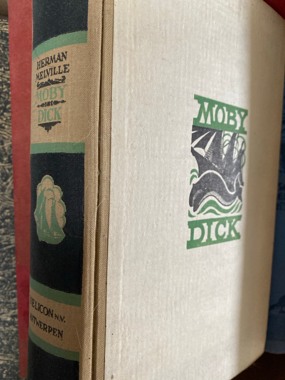 Moby Dick - Herman Melville (Helicon N.V. Antwerpen), Ophalen, Gelezen, België