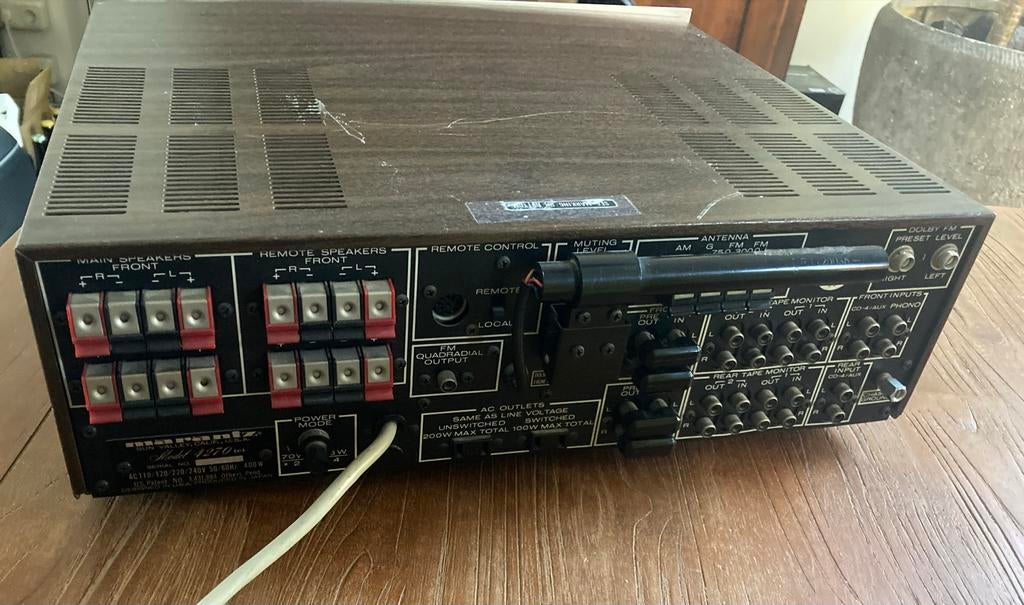 Marantz Model 4270 Vintage Stereo Receiver - Quadradial, 120 watt of meer, Ophalen, Marantz, Gebruikt
