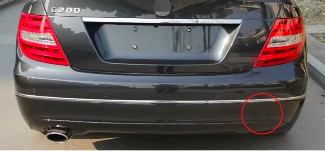 Mercedes C-klasse w204 achterbumper, Auto-onderdelen, Ophalen, Gebruikt, Mercedes-Benz, Achter