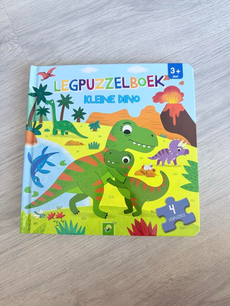 Legpuzzelboek Kleine Dino - Puzzelboek voor kinderen, Boeken, Ophalen, Zo goed als nieuw, Uitklap-, Voel- of Ontdekboek, 3 tot 4 jaar