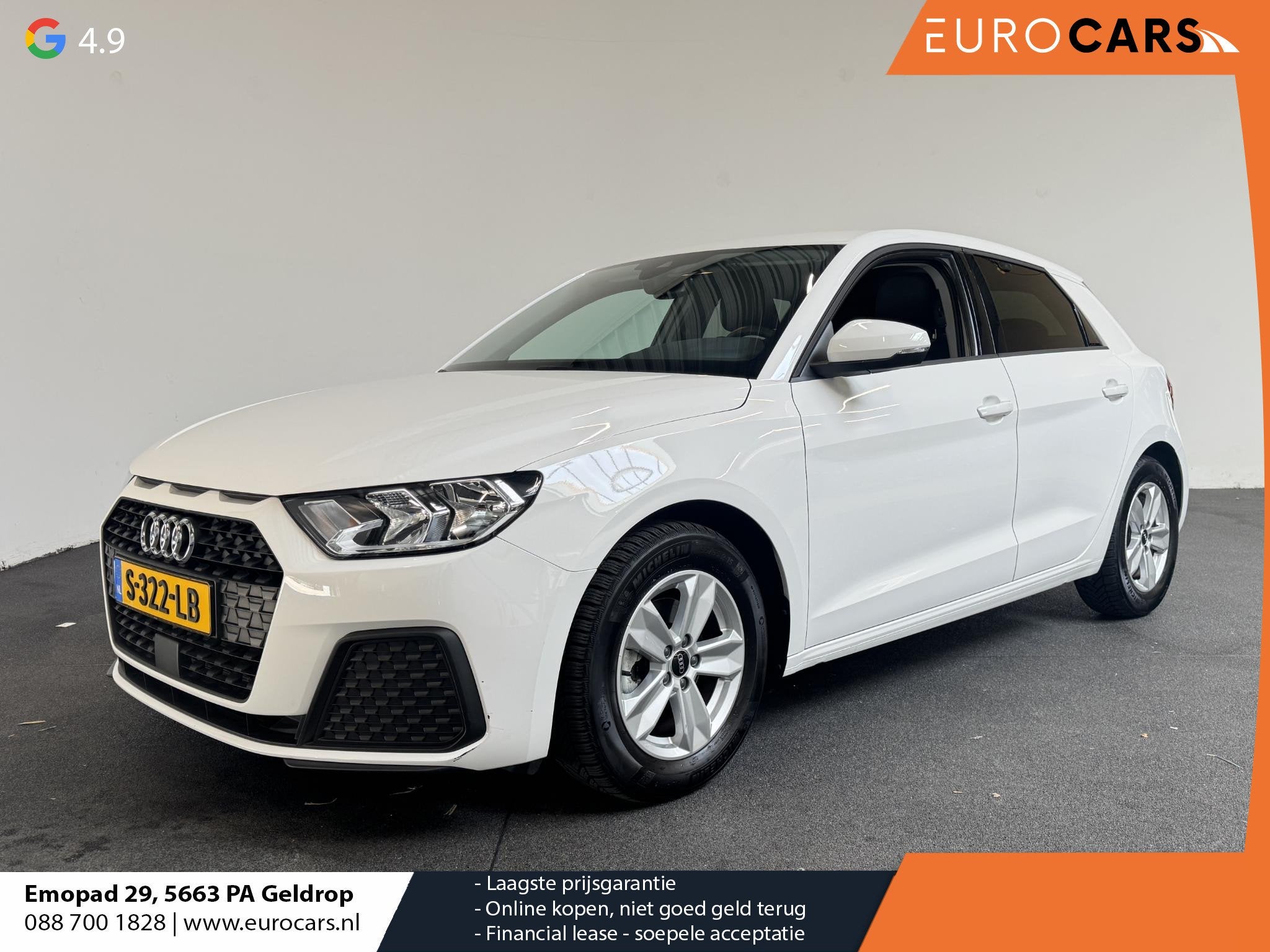 Audi A1 Sportback 30 TFSI 110pk Pro Line Navigatie MMi plus, Auto's, Audi, Voorwielaandrijving, Stof, Euro 6, Origineel Nederlands