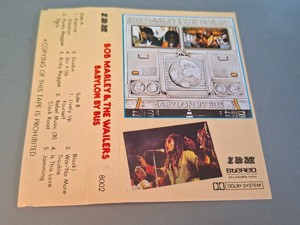 BOB MARLEY - BABYLON BY BUS (MC), Overige genres, 1 bandje, Ophalen of Verzenden, Zo goed als nieuw