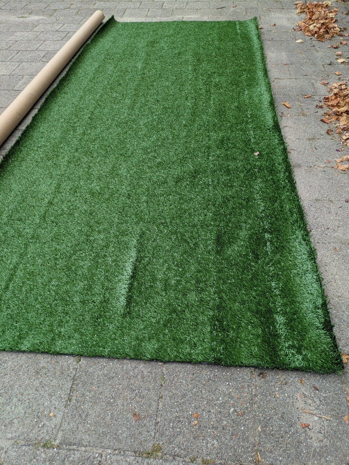 kunstgras nieuw 4*1,60m Let op!, Ophalen, Nieuw, Minder dan 10 m², Kunstgras