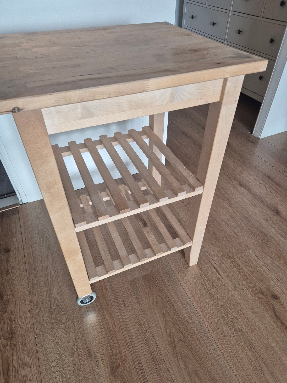 ikea bekvam houten keuken trolley, Ophalen, Gebruikt