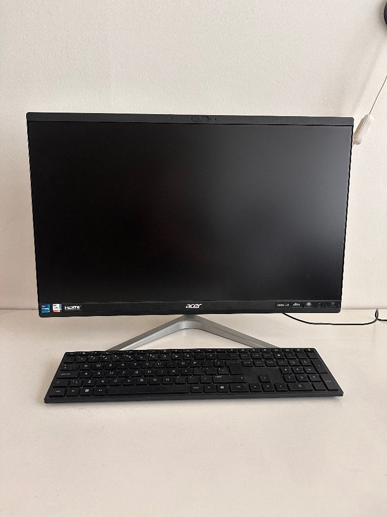 Acer Aspire All in one PC C24-1750 I7416 Qwerty, Ophalen, Met monitor, Zo goed als nieuw, Gaming