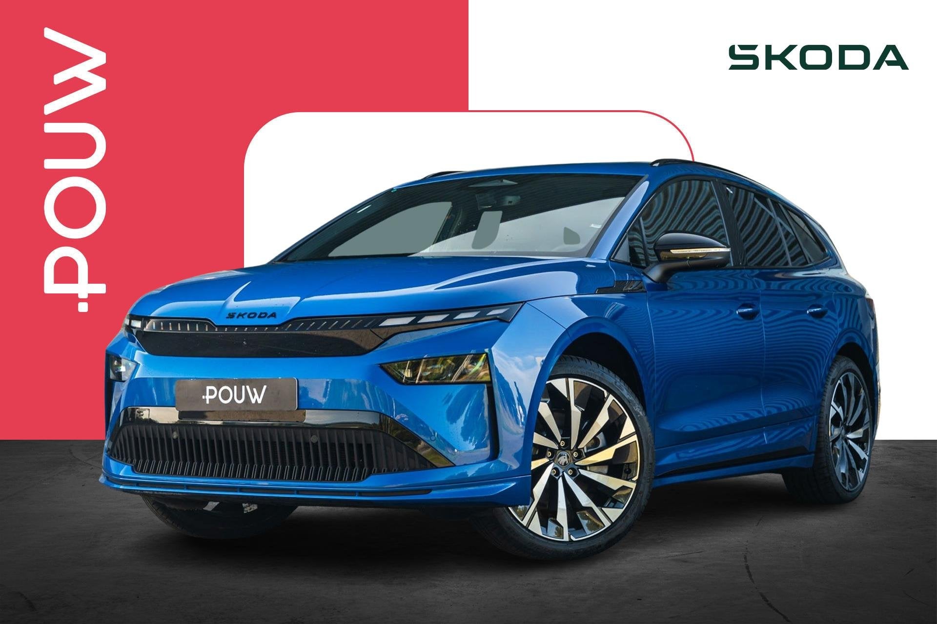 Skoda Enyaq 286pk 85 Sportline Tour Edition | Panoramadak |, Auto's, Automaat, 12 maanden, Achterwielaandrijving, 510 min