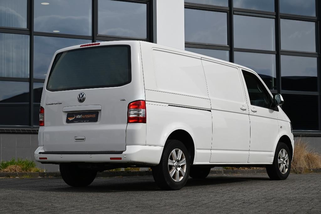 Volkswagen Transporter lang 2.0TDI 102PK Airco 1e eigenaar, Voorwielaandrijving, Euro 5, Stof, 4 cilinders