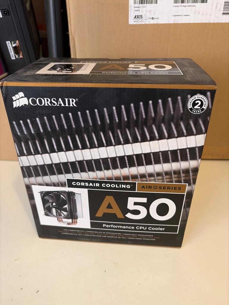 Corsair A50 Performance CPU Koeler - Zo goed als nieuw, Computers en Software, Computerkoelers, Zo goed als nieuw, Luchtkoeling
