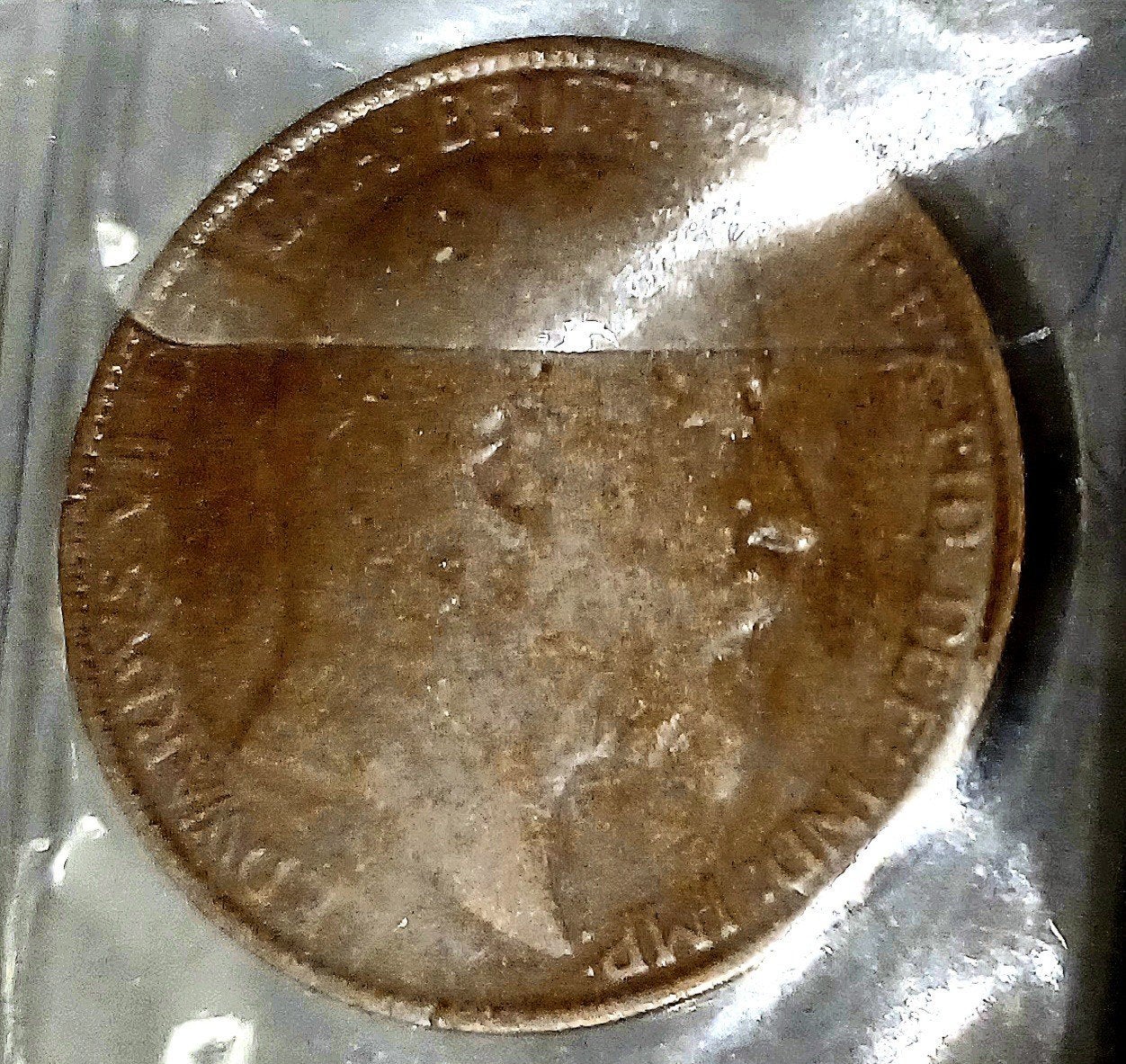 Foto 11 van Compl serie:King Edward-9 Britse One Penny munten:1902-1910