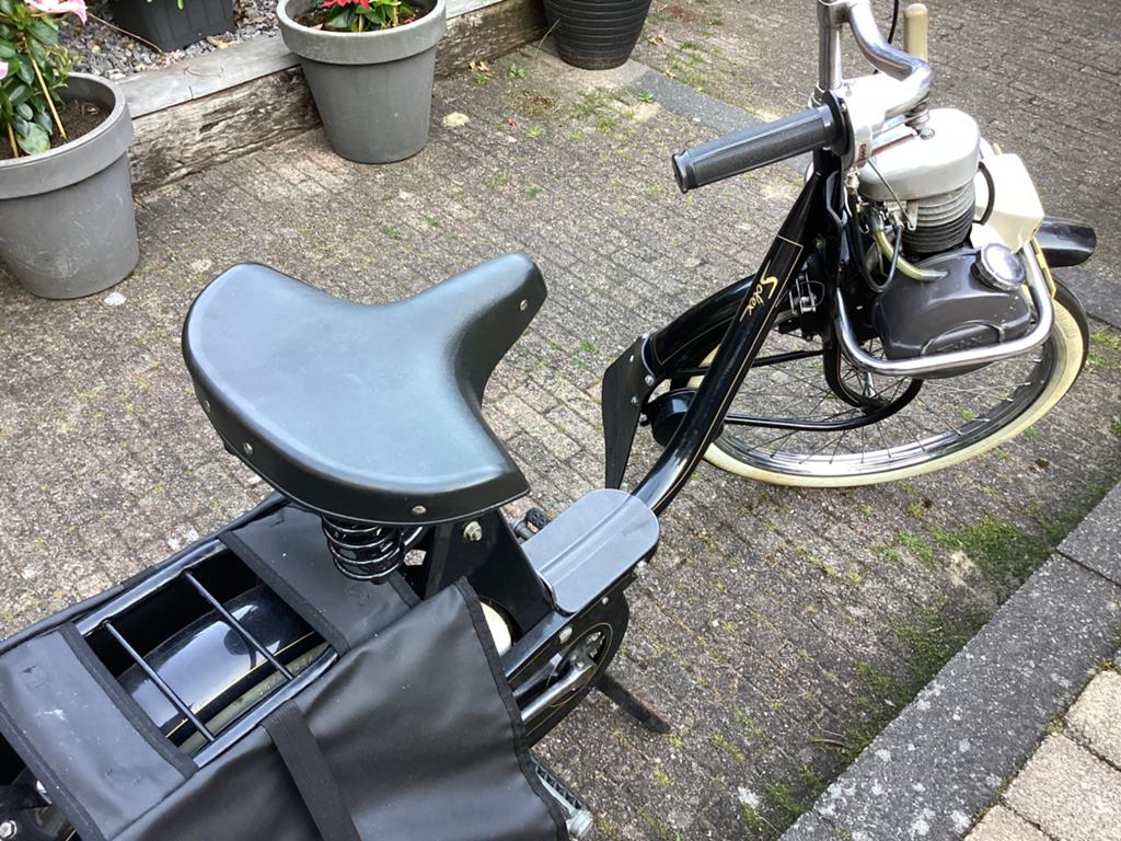Solex Oto Bromfiets - Klassieke Zwarte Solex, Fietsen en Brommers, Brommers | Solex, Ophalen, Gebruikt, Maximaal 25 km/u, Oto