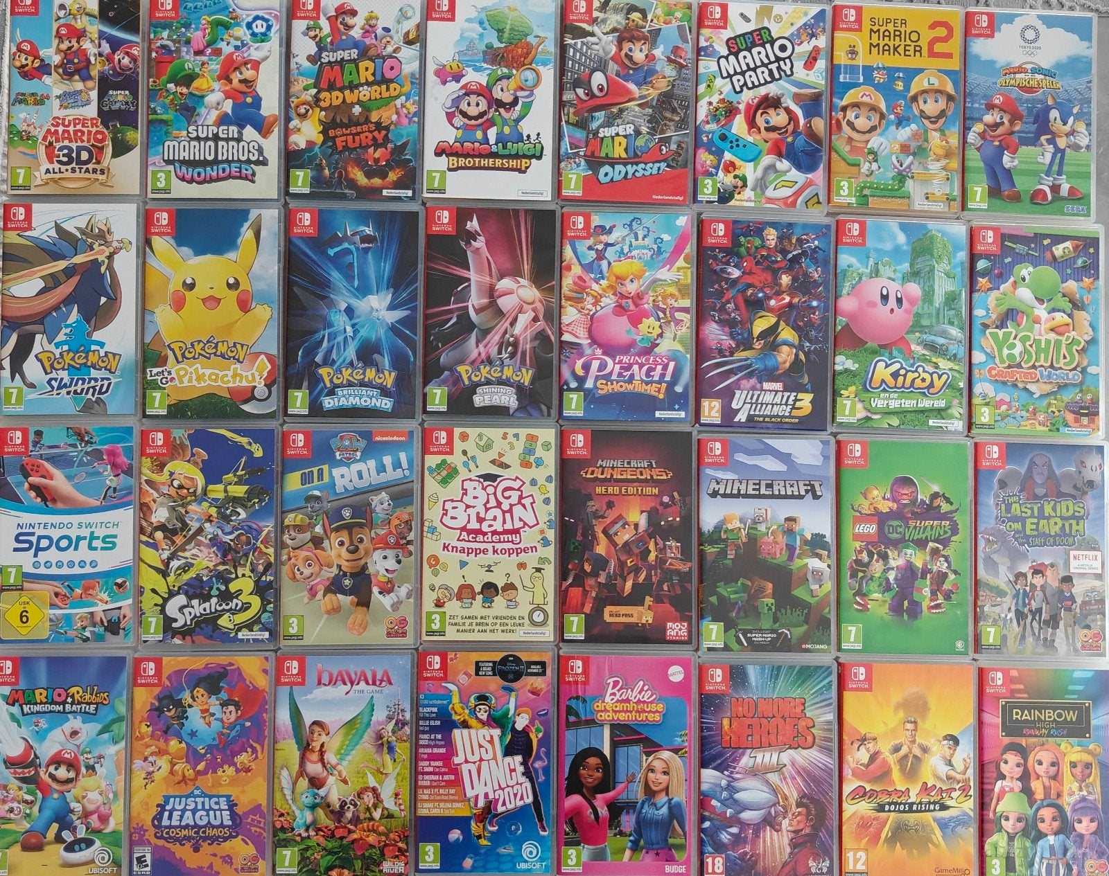 Diverse Nintendo Switch games, Overige genres, Support@nintendo.com, 11-1 Hokotate-cho, Kamitoba, Minami-ku, Kyoto 601-8501, Japan