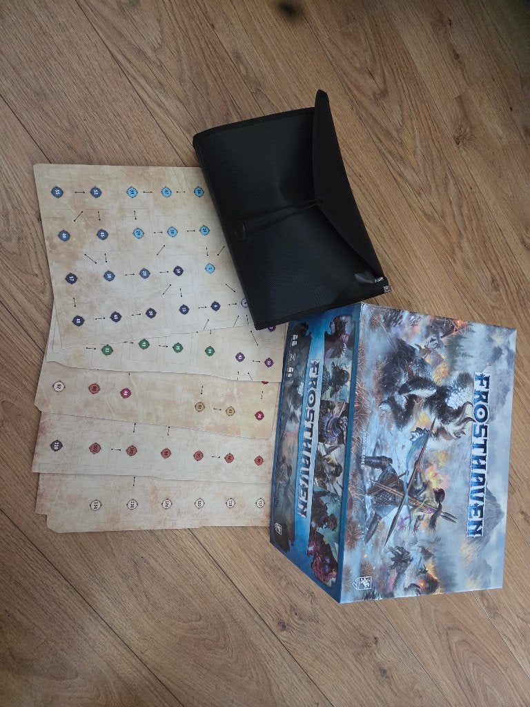 Frosthaven bordspel, Een of twee spelers, Ophalen, Zo goed als nieuw