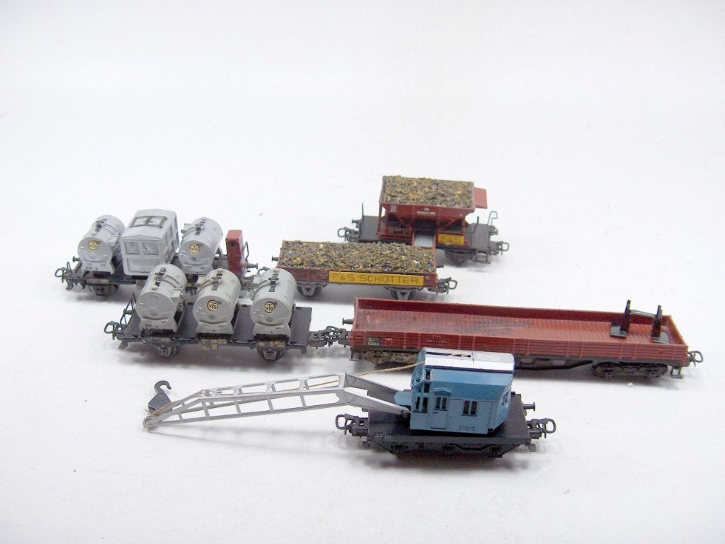 Kaveltje Marklin wagons loop/sloop, Wisselstroom, Verzenden, Märklin, Gebruikt