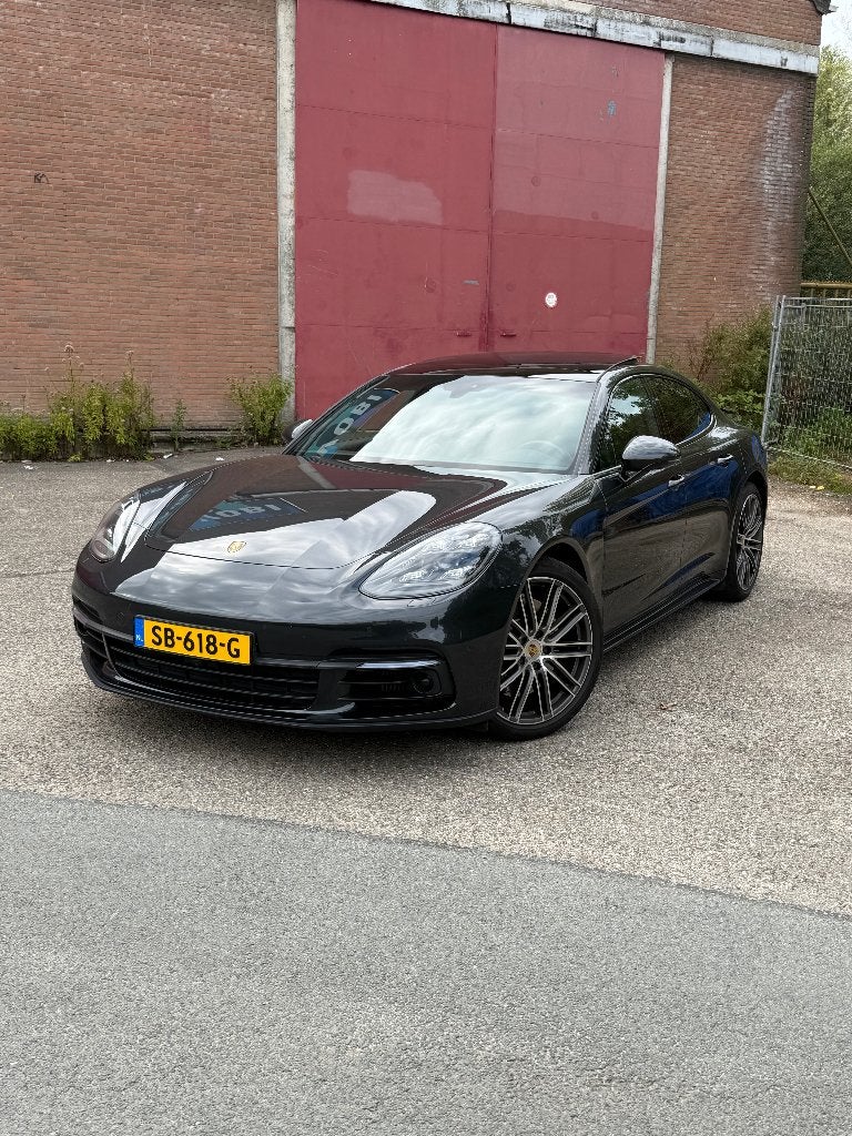 Porsche Panamera 2.9 V6 E-hybrid 462pk PDK 2018 Grijs NAP, Automaat, Dealer onderhouden, Vierwielaandrijving, 6 cilinders