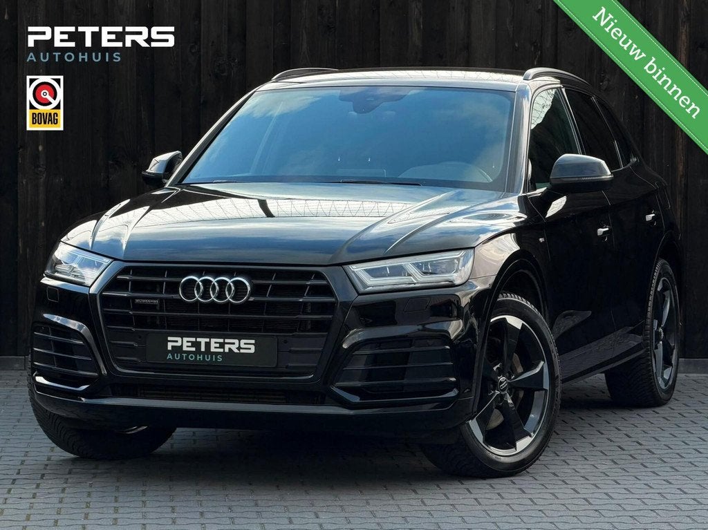 Audi Q5 50 TFSI e quattro S edition| 1e eigenaar| Vol opties, Auto's, Audi, 12 maanden, Euro 6, 4 cilinders, Zwart