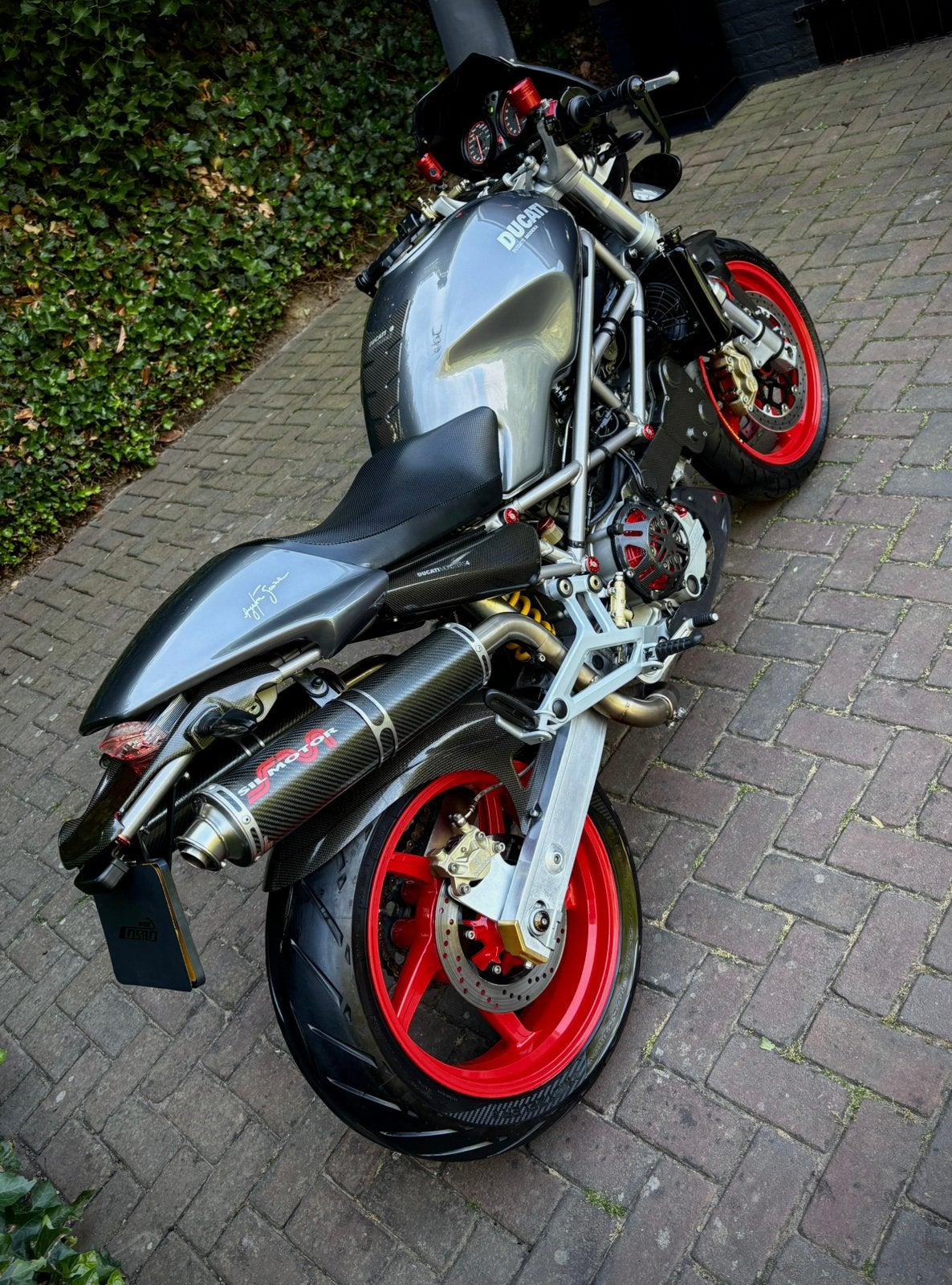 Unieke Ducati MONSTER S4 916 SENNA, Motoren, 2 cilinders, Occasion, Motorrijbewijs A, Bedrijf