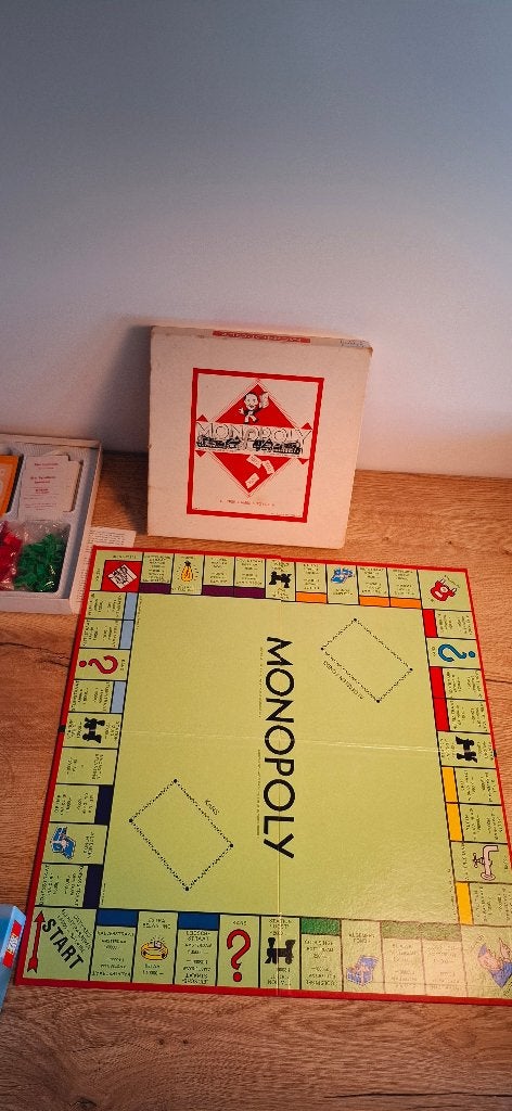 monopoly vintage nederlandse editie, Ophalen, Gebruikt, Onbekend, Onbekend