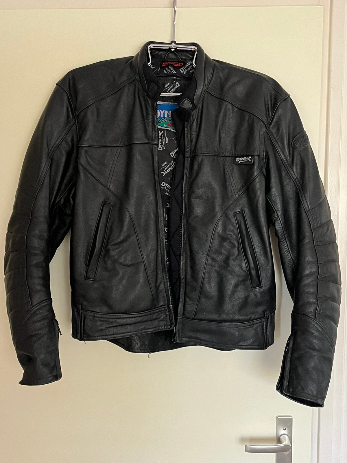 MQP Dynamic leren motorjas 50, Ophalen of Verzenden, Tweedehands, Heren, Jas | leer